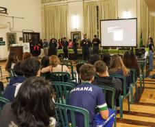 Palestras a turmas do ensino médio noturno