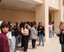 Estudantes de Pedagogia da Unespar visitam CEP