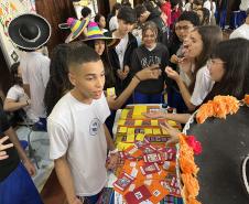 estudantes em práticas pedagógicas de Espanhol