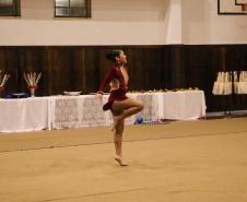 Ginastas do CEP na apresentação do Ginástica de Gala
