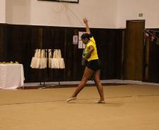 Ginastas do CEP na apresentação do Ginástica de Gala