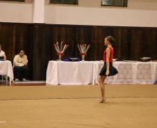 Ginastas do CEP na apresentação do Ginástica de Gala