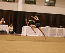 Ginastas do CEP na apresentação do Ginástica de Gala