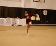 Ginastas do CEP na apresentação do Ginástica de Gala