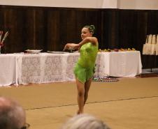Ginastas do CEP na apresentação do Ginástica de Gala