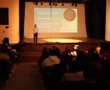 Palestra de orientação sobre os cursos técnicos subsequentes