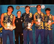 Estudantes atletas do CEP recebem homenagem