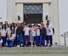 Estudantes visitam Museu Planeta Água