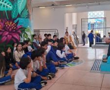 Estudantes visitam Museu Planeta Água