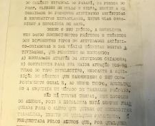 Os estudantes de restauração estão montando um livro que vai resgatar a história da Escolinha de Arte do Colégio Estadual do Paraná (CEP), fundada em e de junho de 1957.