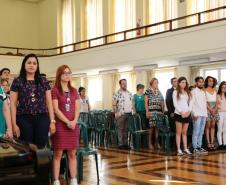 No dia 05 de dezembro de 2018 ocorreu, no Salão Nobre do Colégio Estadual do Paraná, a posse da nova diretoria do GECEP – Grêmio Estudantil do Colégio Estadual do Paraná, escolhida pelo voto dos estudantes para a representatividade dos mesmos durante o Ano Letivo de 2019.