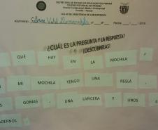 Com brincadeiras e atividades lúdicas, as Aulas de Assistência de Língua Espanhola Moderna (LEM) estão bem mais divertidas no Colégio Estadual do Paraná (CEP). 