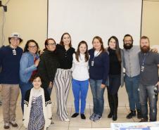 Os estudantes do 3° ano do Curso de Técnico em Teatro participaram, na quarta-feira (7), de uma atividade especial que busca promover mais educação inclusiva no Colégio Estadual do Paraná (CEP).
