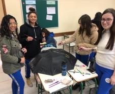 Os estudantes do 2° ano do Ensino Médio, que participam das aulas de Arte no CEP-Amâncio, estão preparando uma novidade para ser apresentada em um evento comemorativo.