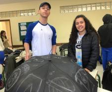 Os estudantes do 2° ano do Ensino Médio, que participam das aulas de Arte no CEP-Amâncio, estão preparando uma novidade para ser apresentada em um evento comemorativo.