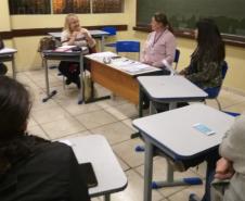Com participação dos estudantes que representam suas turmas, os professores, pedagogos e equipe diretiva se reuniram, na última semana, para realizar os Conselhos de Classe semestrais das turmas do Ensino Fundamental, Ensino Médio e Ensino Médio Integrado. 