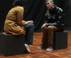 Na terça-feira (3), na capital de São Paulo, foi a vez da professora Raquel Mastey, na condição de pesquisadora de teatro, ministrar uma palestra com atividades em Oficina de Simulação Médica, em um evento promovido para os pesquisadores de teatro com nível de mestrado e doutorado da Universidade de São Paulo (USP).