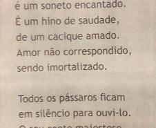 Os estudantes do Ensino Fundamental do Colégio Estadual do Paraná (CEP) concluíram mais uma etapa da atividade pedagógica que está destacando a Cultura Nordestina evidenciada por desenhos de xilogravuras e textos da literatura de cordel. Os trabalhos finalizados das turmas ganharam destaque nos murais dos corredores do Colégio, e serviram de pano de fundo para aulas de declamação e de leituras dos poemas.