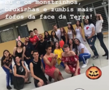 Com orientações da professora Alice Loretto, outras ações também aconteceram no CEP-Amâncio.