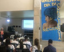 O Dia da Consciência Negra foi marcado com diversas atividades educativas ministradas para os alunos e alunas que assistiram às palestras ministradas por professores especialistas em questões raciais e acompanharam o histórico sobre a formação dos quilombos em terras brasileiras.