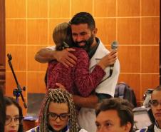 Apresentação da banda Sinfônica Bento Mossurunga no Instituto de Educação do Paraná