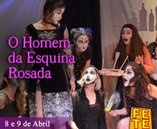 Programação: “O Homem da Esquina Rosada”; “Terra de Cego” e “Agreste”; “Kitsune – Performance butoh + Palestra” e “O Fantástico Mistério de Feiurinha”.