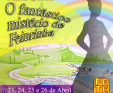 Programação: “O Homem da Esquina Rosada”; “Terra de Cego” e “Agreste”; “Kitsune – Performance butoh + Palestra” e “O Fantástico Mistério de Feiurinha”.