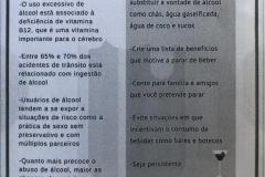 Estudantes de Medicina alertam sobre danos causados pelo álcool e cigarros