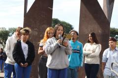 Encontro no pátio do CEP de homenagem a Heloisa_Riske