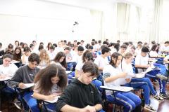 Estudantes do Curcep fazem prova