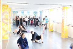 Turma do Dancep em oficina com diretor do Balé Teatro Guaíra