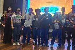 Premiação de estudantes medalhistas da Olimpíada de Matemática das Escolas Estaduais do Paraná