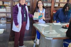 Estudantes recebem certificado da Olimpíada Brasileira de Biologia