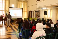 Palestra a turmas do Técnico em Prótese Dentária