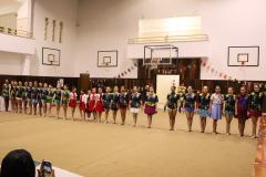 Ginastas do CEP na apresentação do Ginástica de Gala