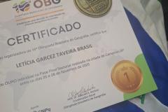 CEP na Olimpíada Brasileira de Geografia