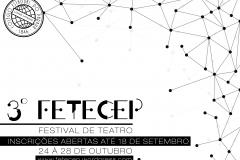 INSCRIÇÕES ABERTAS ATÉ 18 DE SETEMBRO

24 À 28 DE OUTUBRO

www.fetecep.wordpress.com