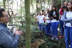Para se aproximar da fauna e flora brasileira, um grupo de estudantes e professores do Colégio Estadual do Paraná (CEP) visitou, na quarta-feira (12), o Museu de História Natural localizado no bairro Capão da Imbuia, em Curitiba.