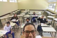 Com brincadeiras e atividades lúdicas, as Aulas de Assistência de Língua Espanhola Moderna (LEM) estão bem mais divertidas no Colégio Estadual do Paraná (CEP).