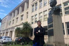 O estudante Gabriel Andreola, do 3° Ano do Curso Técnico Integrado em Edificações, é finalista no programa Parlamento Jovem Brasileiro 2019, e vai participar da vivência dos trabalhos de Deputados Federais, por uma semana, na Câmara dos Deputados, em Brasília. 