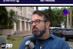 MATÉRIA NO SBT PR SOBRE OBRAS DE RESTAURO E MELHORIAS DO CEP