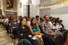 O evento contou com a presença dos estudantes que participaram da criação da revista e dos professores que orientaram os trabalhos. Além deles, também esteve presente a diretora geral do CEP, Tânia Maria Acco, e apoiadores.