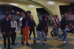 Nesta terça-feira (26), os estudantes dos cursos técnicos em Teatro, Produção de Áudio e Vídeo e Saúde Bucal se reuniram, no Colégio Estadual Tiradentes (CEP-Tiradentes), para assistir aos eventos da programação do aniversário do Colégio Estadual do Paraná (CEP).