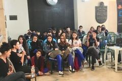 Nesta etapa, participaram as bailarinas Claudia Fantin (cadeirante), Marina Prado, Alessandra Langue e Ana Paula Luz. Os assuntos abordados se relacionam com o tema do evento: O que a gente se acostuma...”
