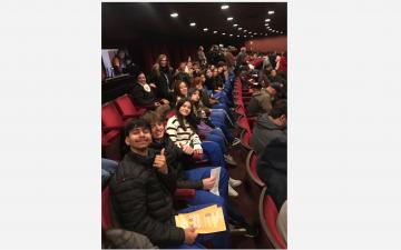 Turmas do noturno no Teatro Guaíra