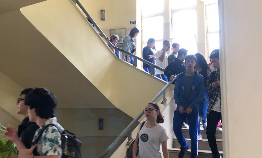 Brigada Escolar promove a segunda simulação anual contra incêndios