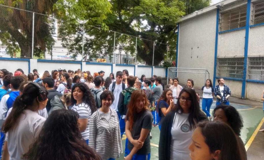 Brigada Escolar promove a segunda simulação anual contra incêndios