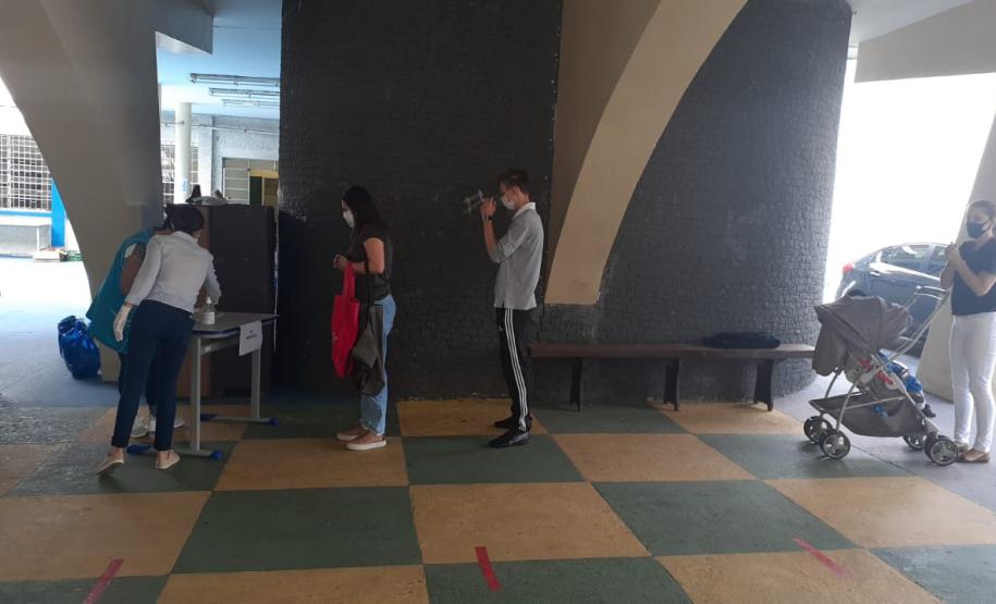 O repasse está sendo realizado na unidade Tiradentes (CEP-Tiradentes), que fica ao lado do prédio histórico do CEP, na região central da cidade.