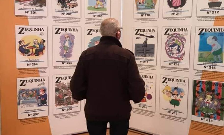 Exposição na Gibiteca - Andréa Schultz