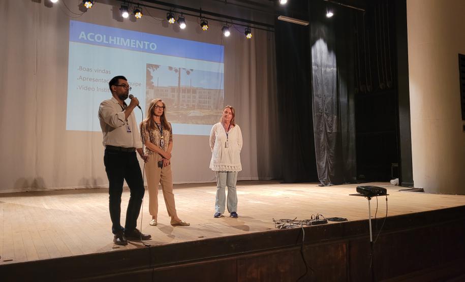 Aula inaugural do período noturno, em 6 de fevereiro de 2023